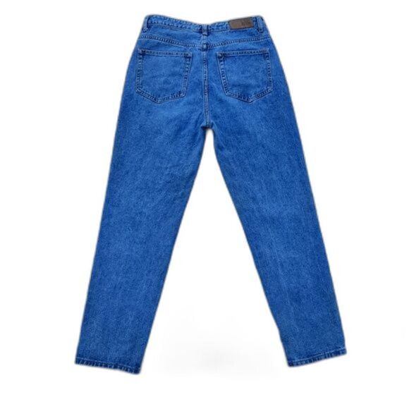 Nasty Gal Denim Jeans High Waist Mom Jeans Cotton Blend Pants Size M - Picture 12 of 13